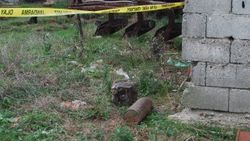 Tekirdağ'da 50 yıllık top mermisi bulundu