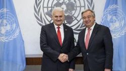 Başbakan Yıldırım Antonio Guterres ile görüştü