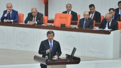 Başbakan Davutoğlu'ndan teşekkür konuşması