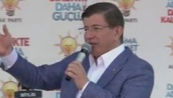 Başbakan Davutoğlu'nun Bitlis mitingi konuşması