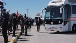 Davutoğlu Erzurum'da atlarla karşılandı