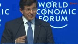 Başbakan Davutoğlu Davos'ta konuştu