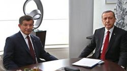 Cumhurbaşkanı Erdoğan ile Başbakan Davutoğlu görüşmesi