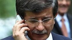 Davutoğlu'ndan Murat Sancak'a geçmiş olsun telefonu