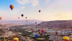 Kapadokya'ya 91 bin turist geldi