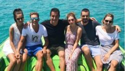 Acun Ilıcalı Mesut Özil'i ağırladı