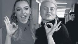 Hadise ablasıyla kavga etti