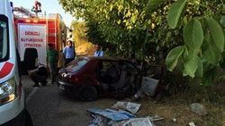 Denizli’de kaza: 3 ölü 5 yaralı