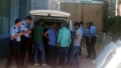 Kapatılan dershaneyi soyarken yakalandı