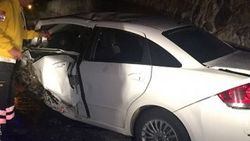 Bolu'da trafik kazası: 1 ölü, 2 yaralı