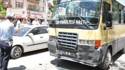 Kırıkkale'de zincirleme trafik kazası: 5 yaralı