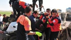 Van'da trafik kazası 6 ölü