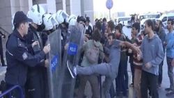 DHKP-C davasının görüldüğü adliyede arbede