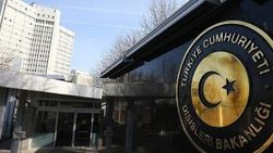 Dışişleri Bakanlığı'ndan Suriye rejimine kınama