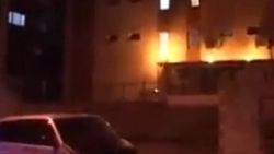 Diyarbakır'da teröristler okulu ve pansiyonu yaktı