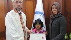 Kayseri'de Venezuelalı doktor Müslüman oldu