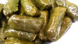 Yediği dolma sonu oldu