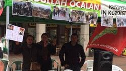 Almanya'da PKK çadırına polis koruması