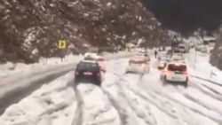 Antalya'da dolu yağışı