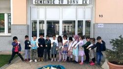 Türk çocuklar Almanya'da temizliğin önemine vurgu yaptı
