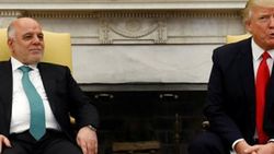 İbadi ve Trump Doğu Guta hakkında konuştu