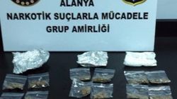 Alanya’da ‘yeşil kokain’ ele geçirildi