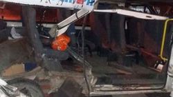 Özel Harekat ekibini taşıyan araç kaza yaptı
