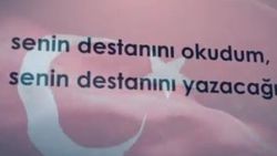 Jandarma Genel Komutanlığı'ndan Bayrak Şiiri