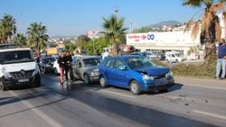 Bodrum'da zincirleme kaza