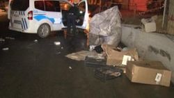 İnşaat malzemelerini çalan hırsız daha sonra geri getirdi