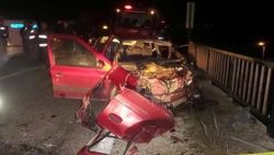 Afyonkarahisar'da kaza: 1 ölü 8 yaralı