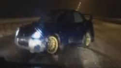 İstanbul'da karı fırsat bilen sürücüden tehlikeli drift İZLE