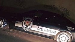 Üzerinde Özel Harekat yazan araç Almanya'yı karıştırdı
