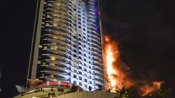 Dubai'de otelde çıkan yangının sebebi belirlendi
