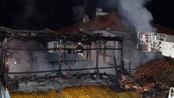 Düzce'de kalorifer kazanı patladı