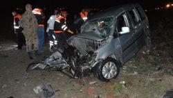 Ağrı'da trafik kazası; 4 ölü 3 yaralı