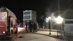 Ankara'da öğrenci yurdunda yangın çıktı