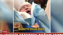 Amerika'da hamile kadın markette doğum yaptı