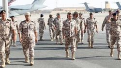 Katar, Suudi Arabistan'daki tatbikata katıldı