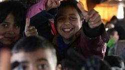 Şam'dan yola çıkanlar Halep'e ulaştı