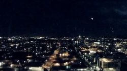 Arizona meteorun düşüşü görüntülendi