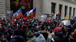 New York'ta Trump'a protesto