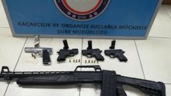 Trabzon'da sosyal medyadan silah satan kişi yakalandı