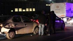 TEM'deki kazada bir sürücü aracını bırakıp kaçtı