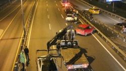 D-100 Karayolu trafiğe kapandı