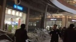 Diyarbakır'da bir AVM'nin tavanı çöktü