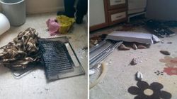 Ocağın üzerinde unuttuğu yağ yüzünden kocası öldü