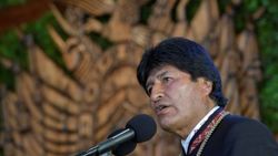 Bolivya Devlet Başkanı Morales ABD'yi eleştirdi