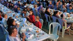 Gaziosmanpaşa iftarında Gazze için dua edildi