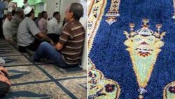 Halı motiflerini papaza benzeten cemaat ayaklandı